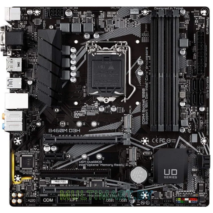 Материнская плата Gigabyte B460M D3H (rev. 1.0)